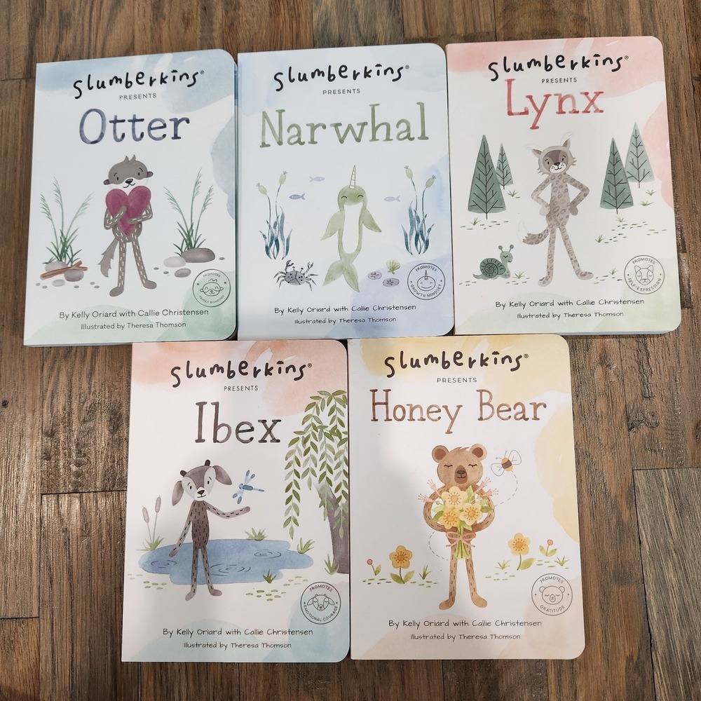 Slumberkins Board Book Set of 15, Orland&Christensen, Social Emotional Learning - Picture 8 of 11